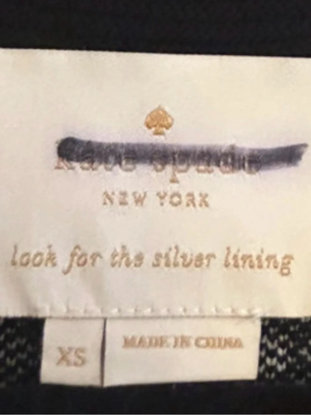 NWOT Kate Spade Black & White Tweed Fit-and-Flare Dress
